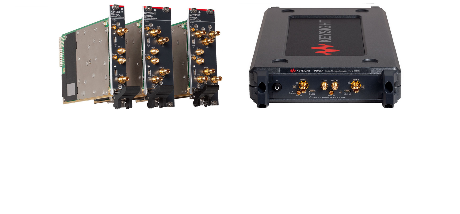 New Keysight´s USB and PXIe Vector Network Analyzers - Compact Design, Uncompromising Performance