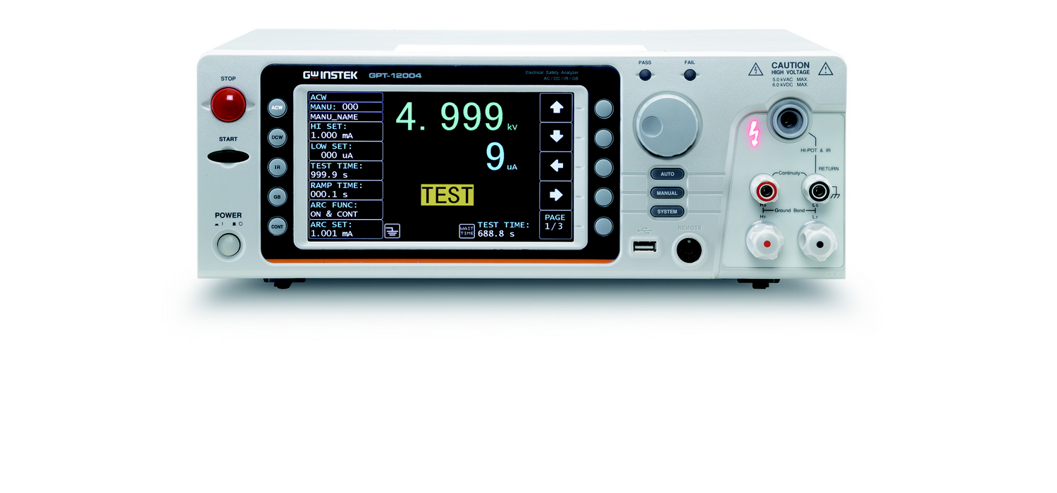 GW Instek GPT-12000 Series Electrical Safety Analyzer
