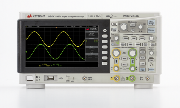 Keysight DSOX1000 - csúcstechnológiás oszcilloszkópok mindenki számára megfizethető konfigurációban